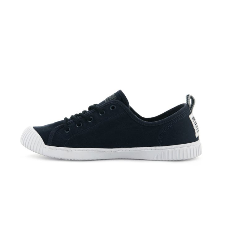 Baskets Palladium Easy Dentelle Tela Low Tops Femme Noir | FR IXF230K